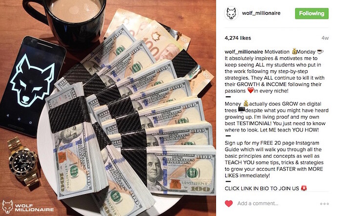 InstagramMoneyWolfMillionaireBreakfast-1