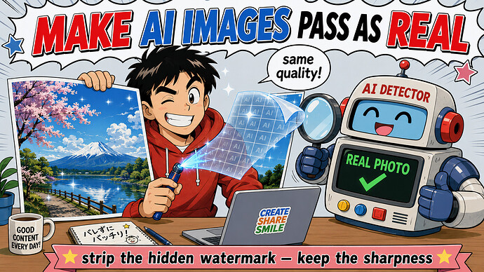 Make AI Images Pass As Real