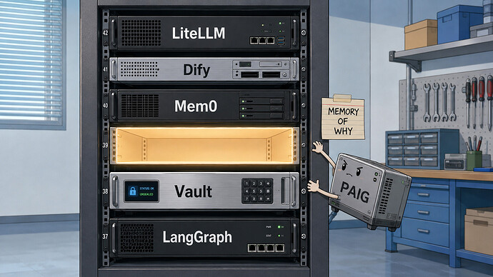 PAIG — the rack is already full except one slot