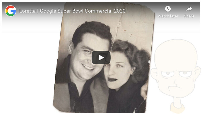 Google Super Bowl commercial was poignant but also disturbing