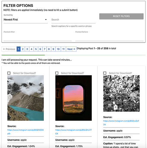 scraped-instagram-posts-results-small-f5ebcceeed1c41075bd58e31b7662300c2c331b03698a11bcbdd3677c7837f4b
