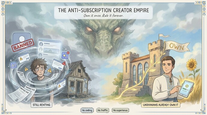 The Anti-Subscription Creator Empire