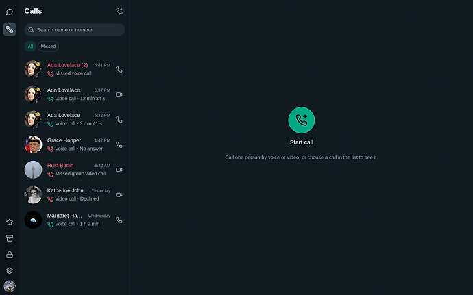 Missed, declined, answered — every call in one list