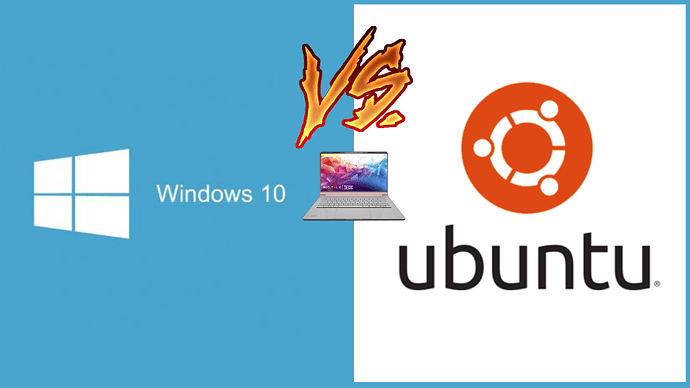 Ubuntu vs Windows 10 AMD Motile M141