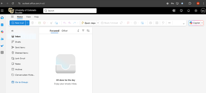 colorado university edu mail outlook access