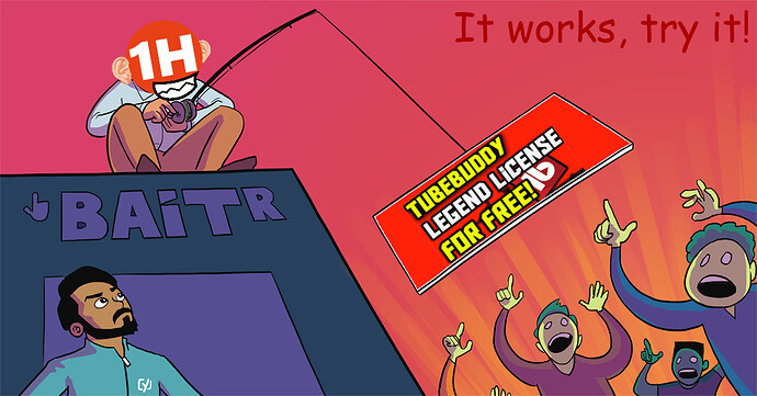 Tubebuddy legends for free 1Hack Trick