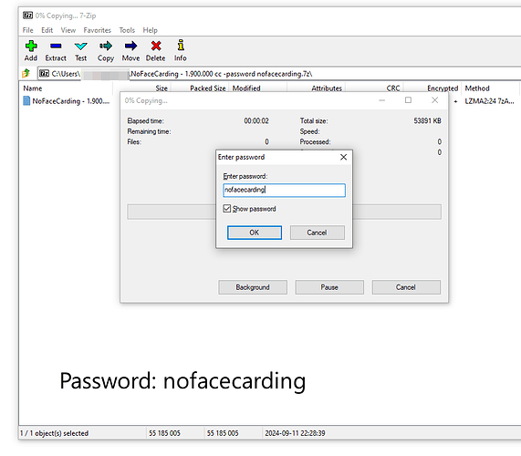 password