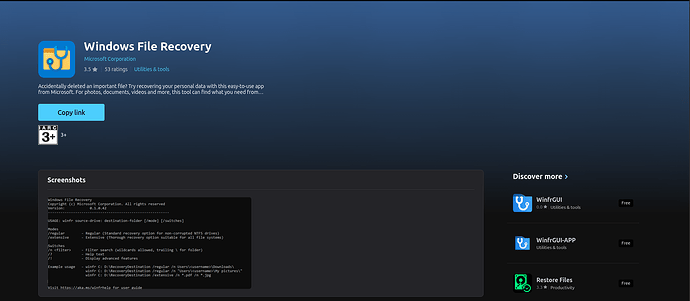 File Recovery