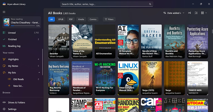 Aryan eBook Library for Windows