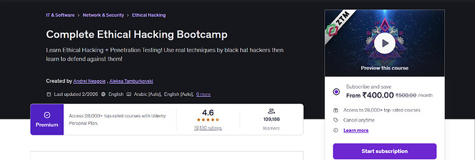 Bootcamp Course
