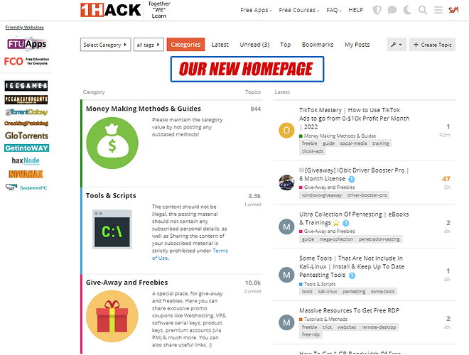 Homepage