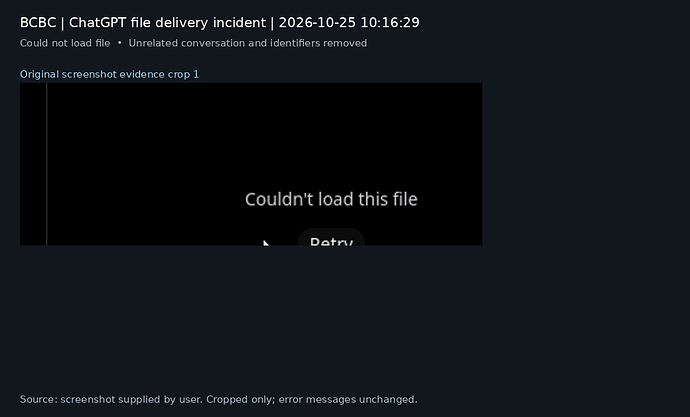 10:16:29 — file will not load