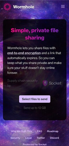 https://wormhole.app/