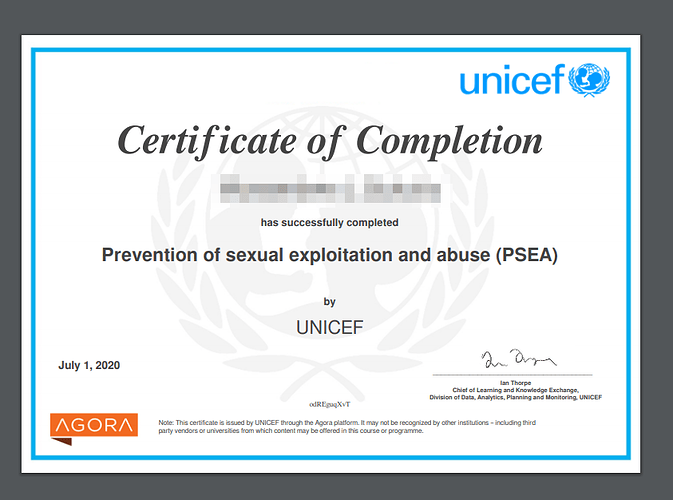 2020-07-01 08_36_59-Course certificate - Prevention of Sexual Exploitation and Abuse