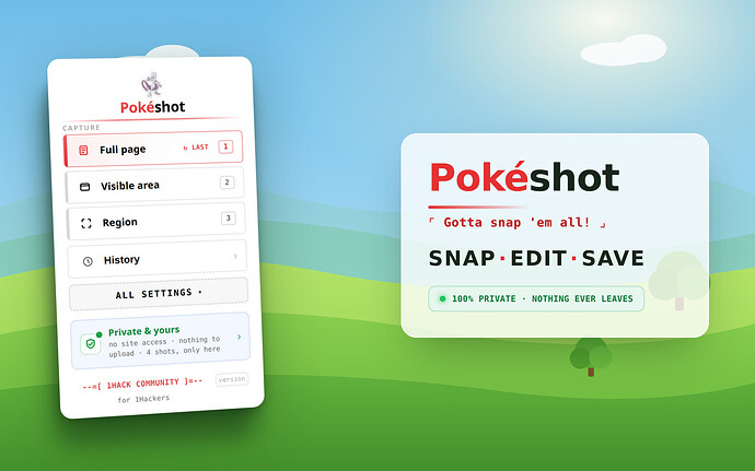 Pokéshot