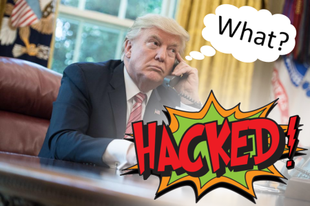 President Trump has suffered a data breach 1Hack.us