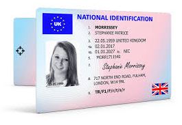 Fake ID templates PSD